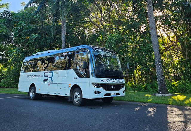 Photo of SR Coaches' 26 seater bus